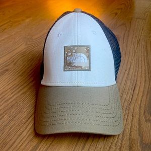 The North Face snap back hat
